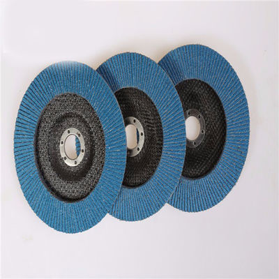 Qualität  AZ AO Stainless Steel Sanding Flap Discs 7 Inch Zirconia Flexible Round usine