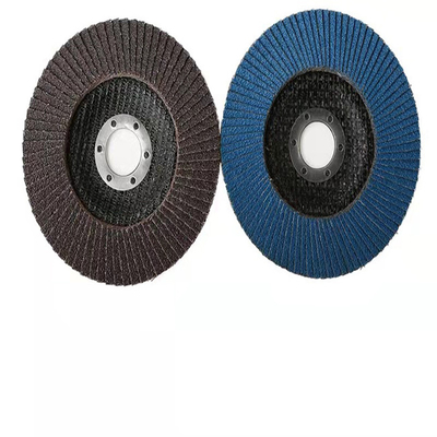 Klappen-Diskette 240 Grit Abrasive Polishing des Aluminiumoxid-T27 7 Zoll-Edelstahl
