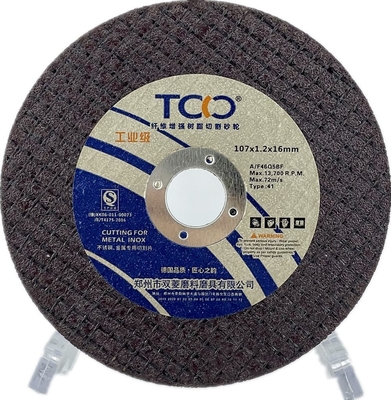 Winkel-Schleifer-Cutting Wheels T42 107mm Aluminiumoxyd Doppel-Mesh Reinforced